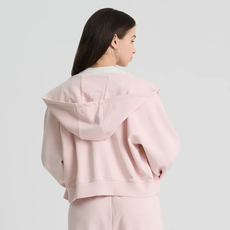 Rozpinana bluza oversize o krótszym kroju NOWEAR