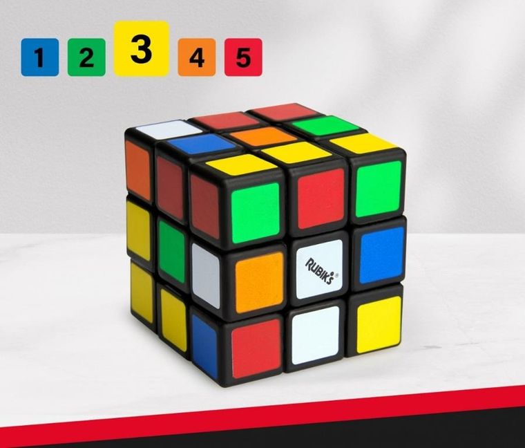Rubik's, Kostka Rubika do zgniatania, łamigłówka 3-3