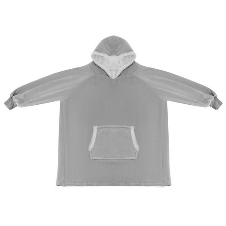 Ruhhy, bluza XXL, koc, szary