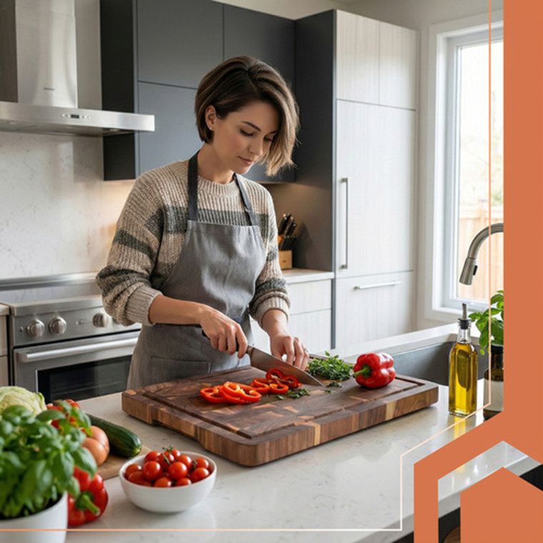 Ruhhy, deska akacjowa do krojenia