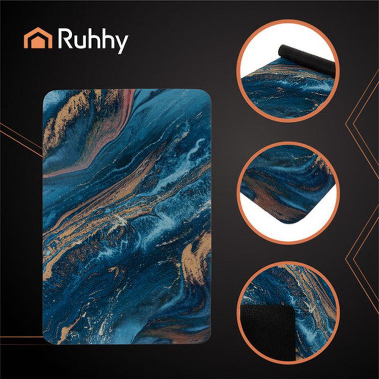 Ruhhy, dywanik łazienkowy, 60-40 cm