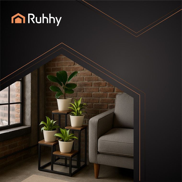 Ruhhy, kwietnik stojący, 69 cm