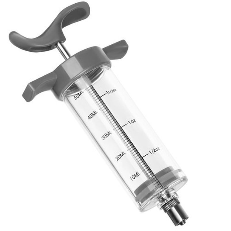 Ruhhy, nastrzykiwarka do mięsa + 3 igły