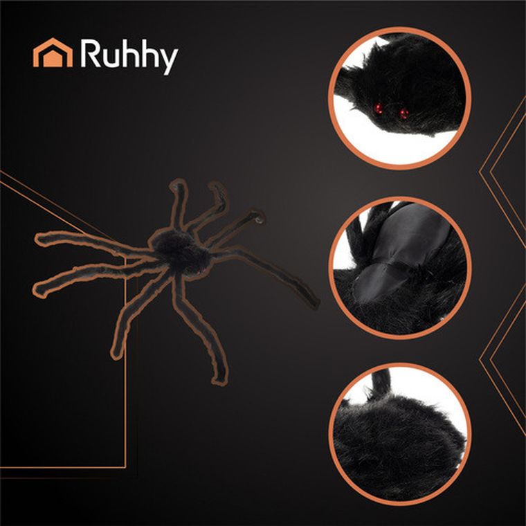 Ruhhy, pająk, dekoracja, 50 cm