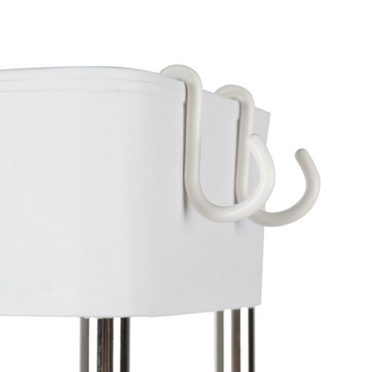 Ruhhy, półka kuchenna/łazienkowa na kółkach