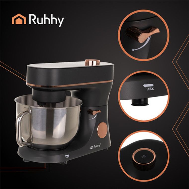 Ruhhy, robot kuchenny z podgrzewaną misą, 25727