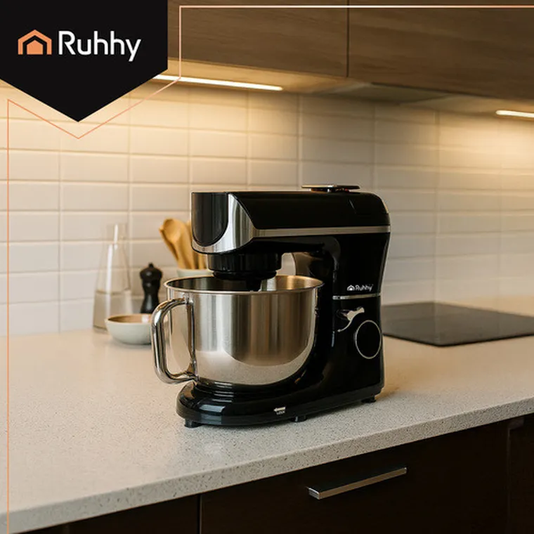 Ruhhy, robot kuchenny z podgrzewaną misą i wagą