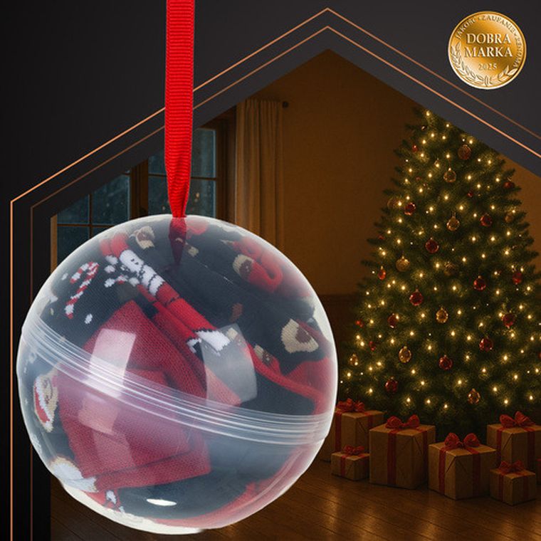 Ruhhy, skarpetki świąteczne, 38-43, 3 szt., 26438