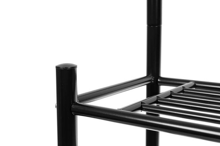 Ruhhy, wieszak na ubrania, stojak z półką na buty