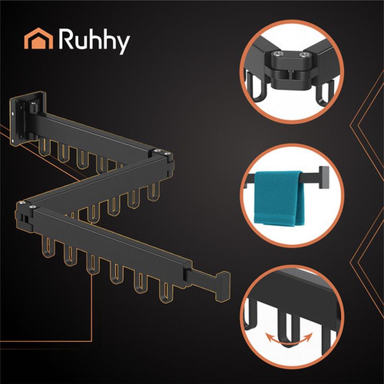 Ruhhy, wieszak, suszarka na ubrania, 26342