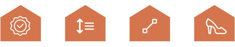 Ruhhy, wkładki do butów na obcasie, czarne, 26482