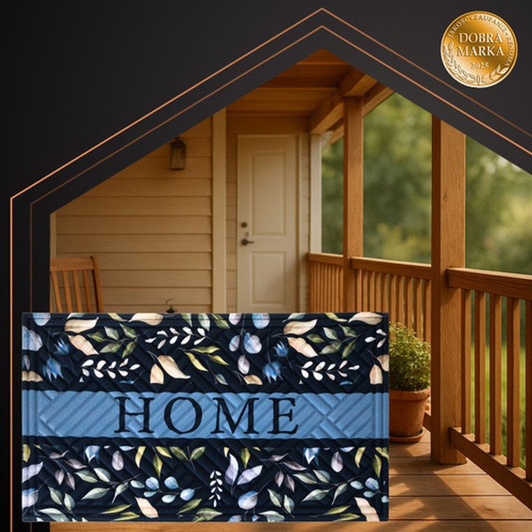 Ruhhy, wycieraczka pod drzwi, 75-45 cm