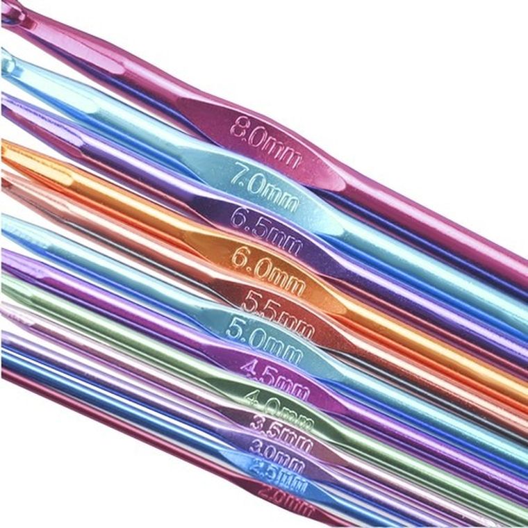 Ruhhy, zestaw szydełek, 12 szt.