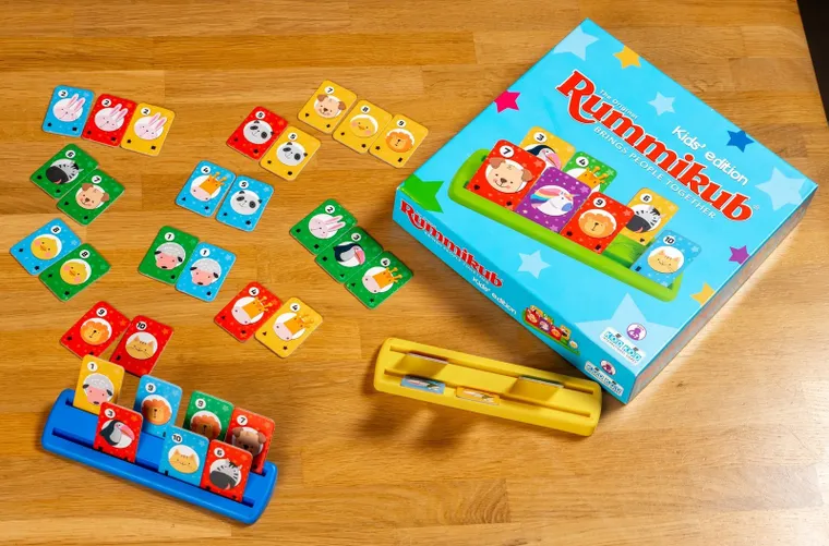 Rummikub Dla Dzieci, familijna gra liczbowa