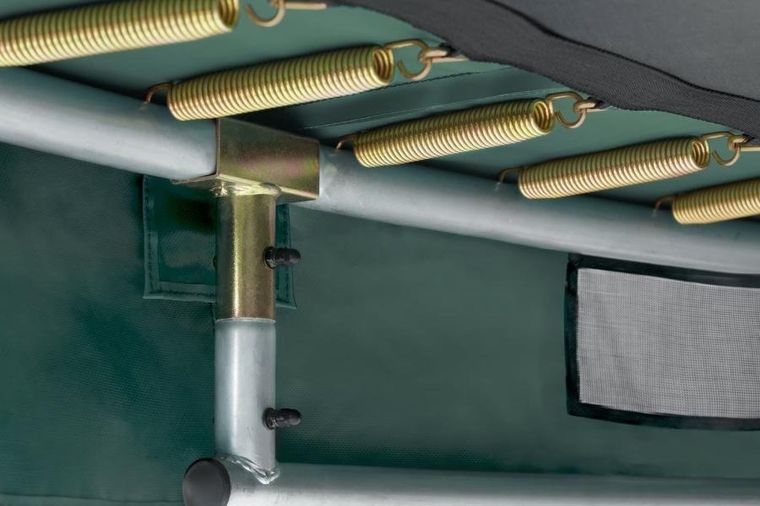 Salta, Premium Ground Combo, trampolina, zielona, 427 cm