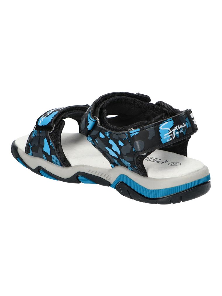 Sandały chłopięce, czarne, American Club