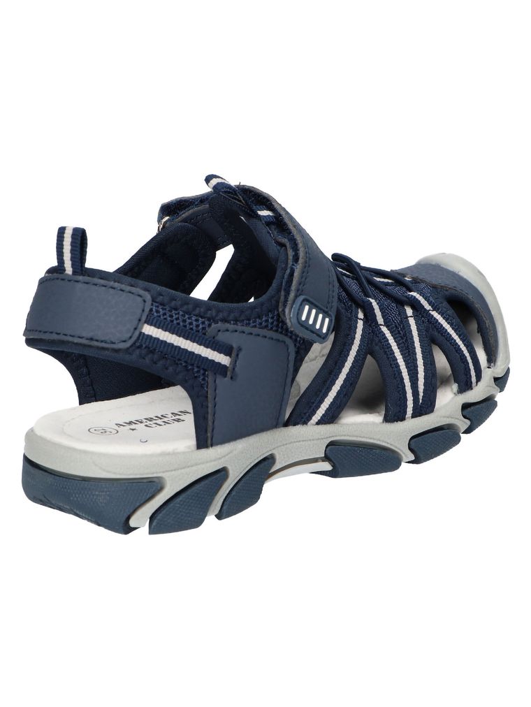 Sandały chłopięce, granatowe, American Club