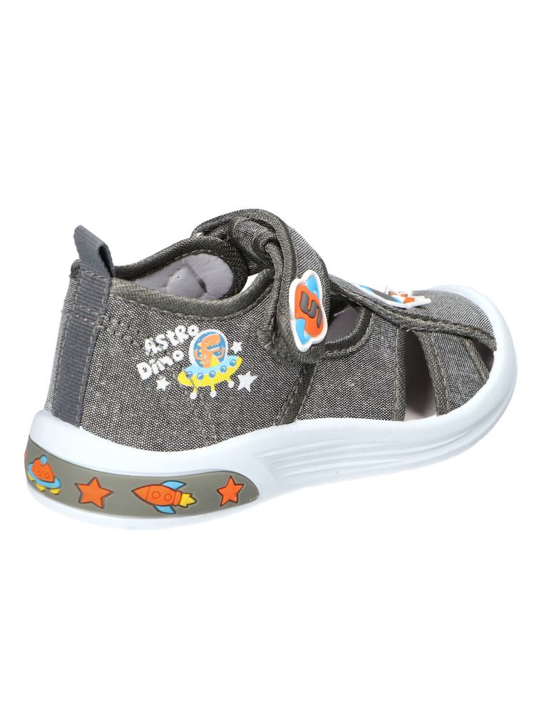 Sandały chłopięce, szare, American Club