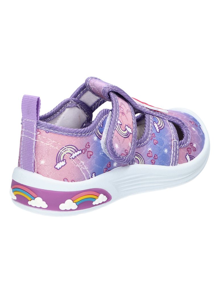 Sandały dziewczęce, fioletowe, American Club