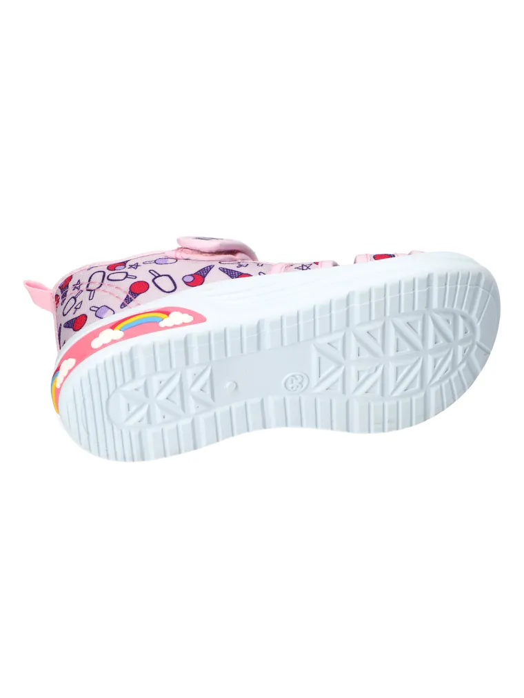 Sandały dziewczęce, różowe, American Club