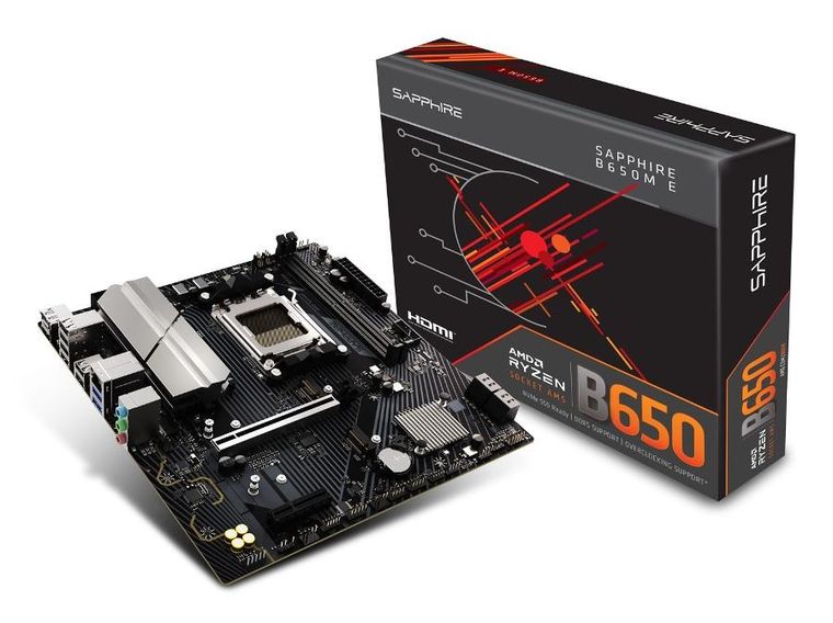 Sapphire Technology, płyta główna, B650M-E AM5, 2DDR5 mATX