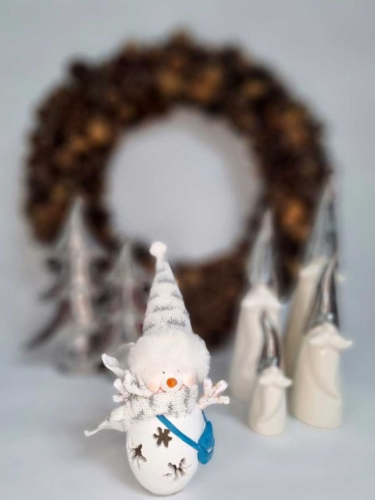 Saska Garden, figurka bałwanek, 7-6-16 cm