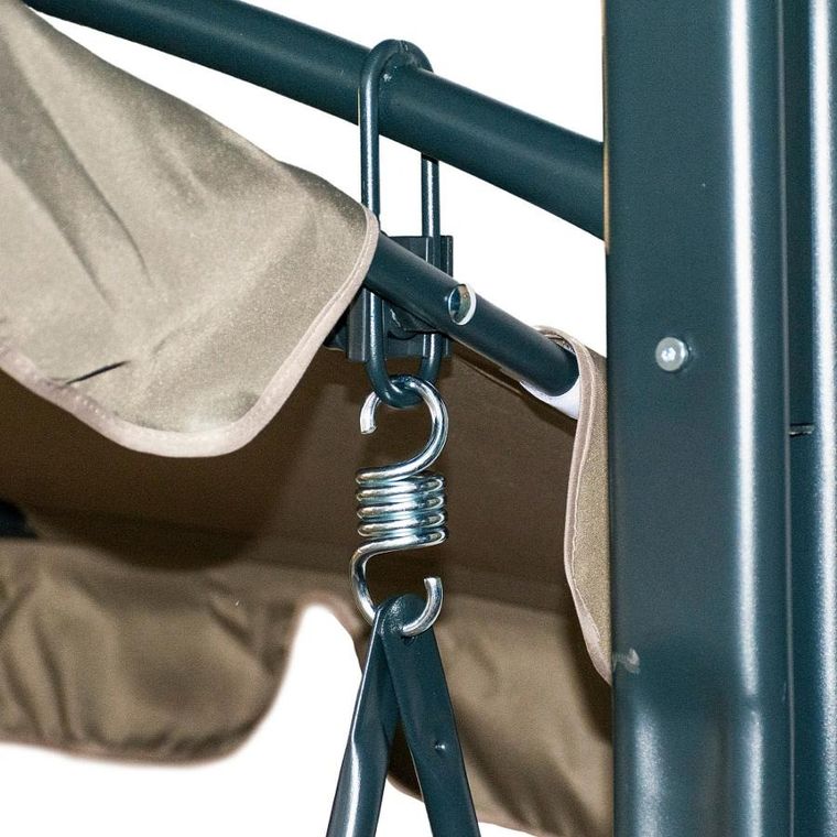 Saska Garden, huśtawka ogrodowa, 3-osobowa