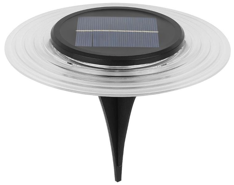 Saska Garden, lampa solarna dyskowa, 28 led, do wbicia w grunt lub montażu na ścianie