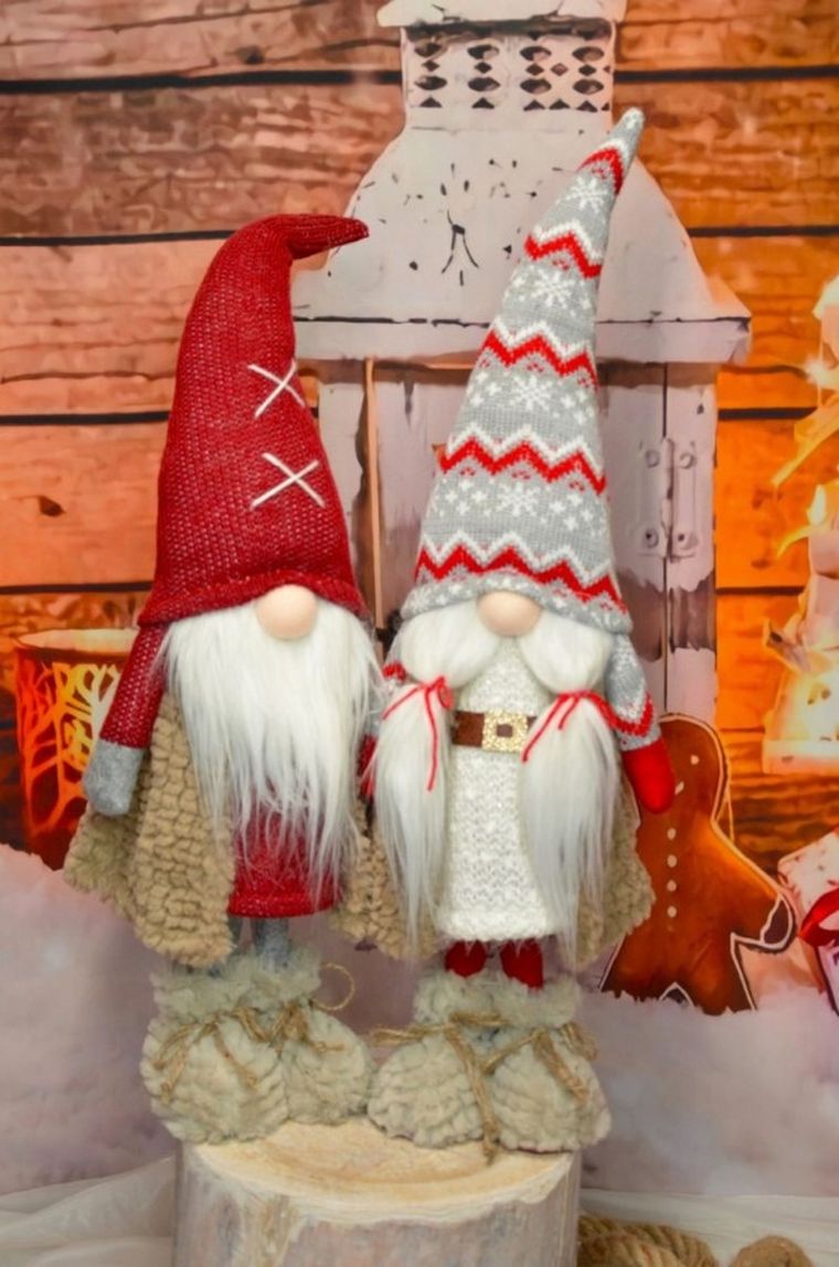 Saska Garden, ludowy skrzat z brodą, 17-10-59 cm