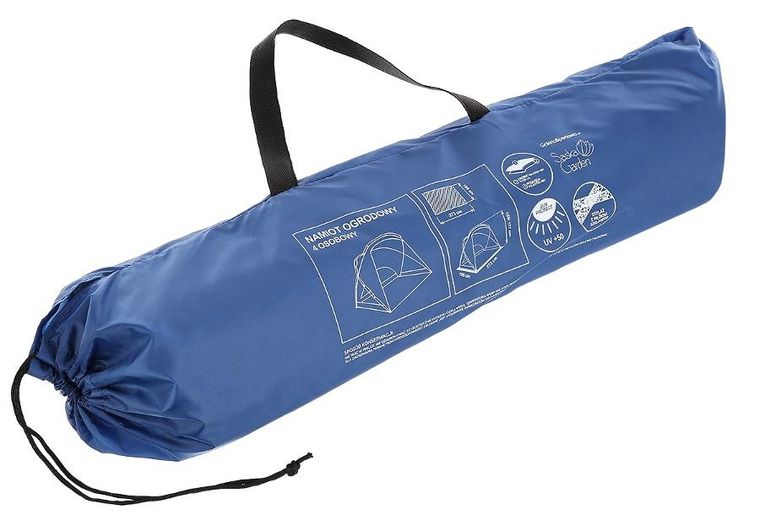 Saska garden, namiot ogrodowy 4 osobowy, 273-195-175/155cm