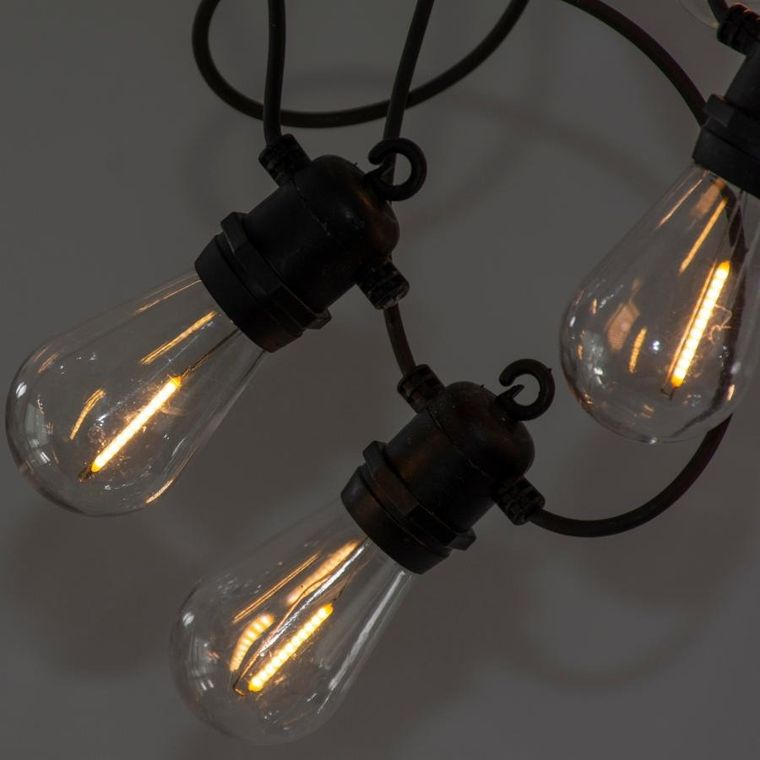 Saska Garden, Party Light, girlanda zewnętrzna, 10 żarówek, LED, 8m, 230V