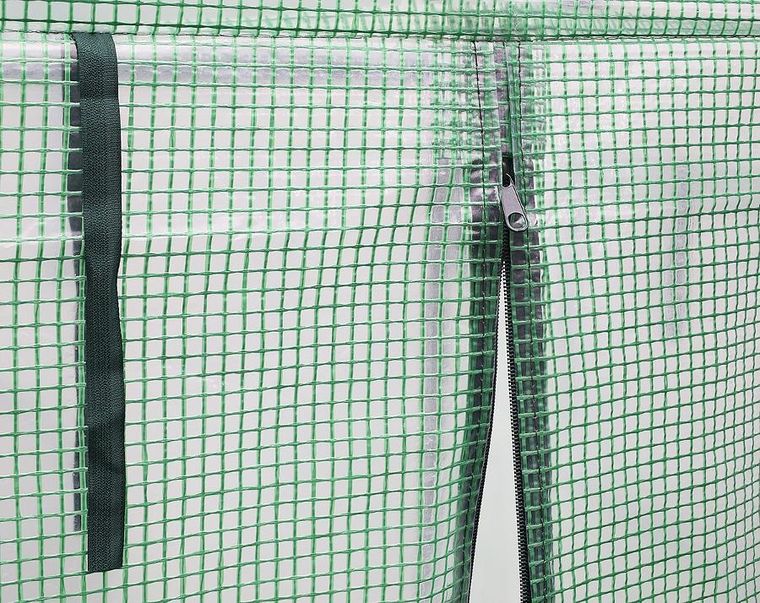 Saska Garden, szklarnia do pomidorów i ogórków, zielona, 200-77-168-150 cm