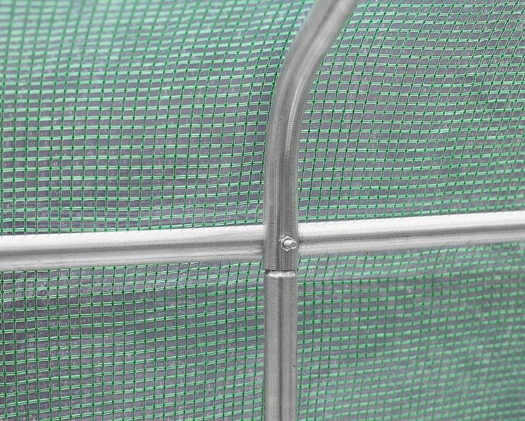 Saska Garden, tunel ogrodowy, szklarnia, zielona, 200-350-200 cm