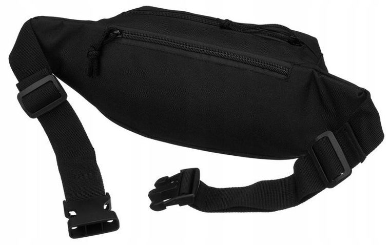 Saszetka na biodro, nerka, czarna, Rovicky