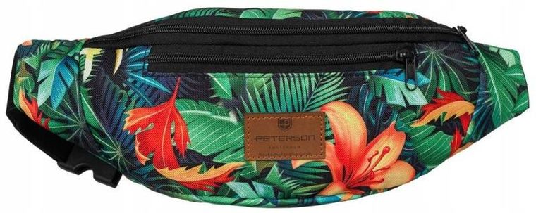 Saszetka na biodro, nerka, mix, Peterson