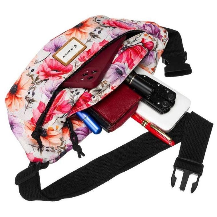 Saszetka na biodro, nerka, mix, Rovicky