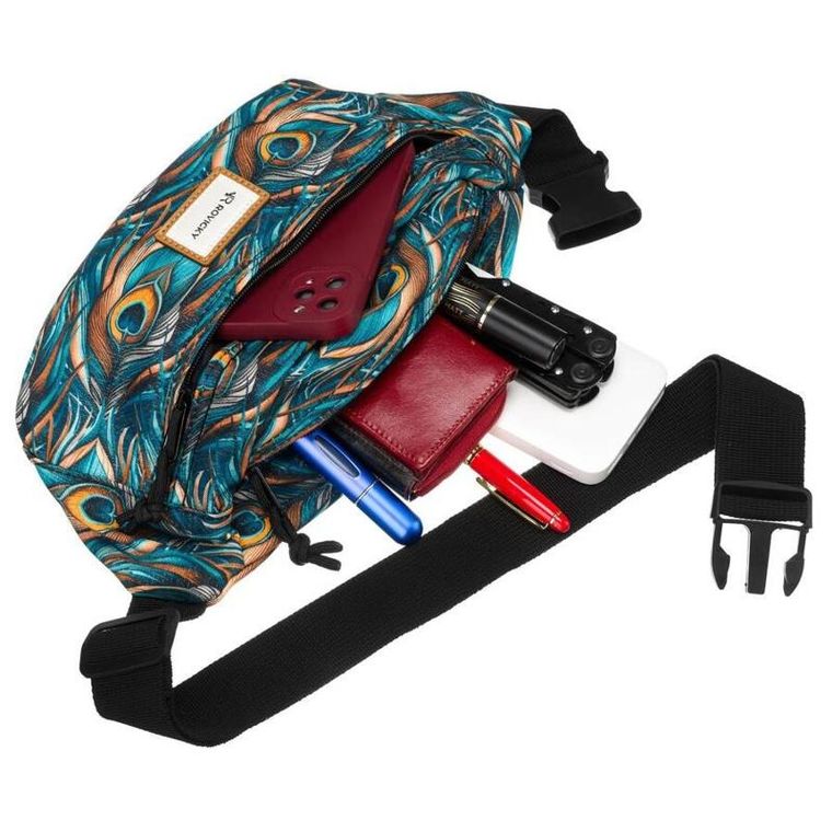 Saszetka na biodro, nerka, mix, Rovicky