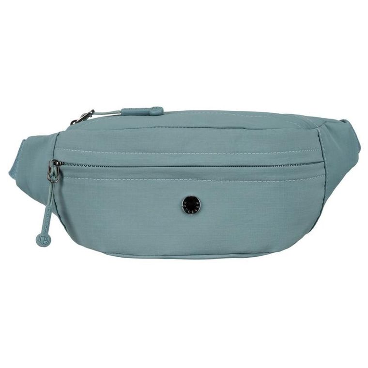 Saszetka na biodro, nerka, niebieska, Peterson