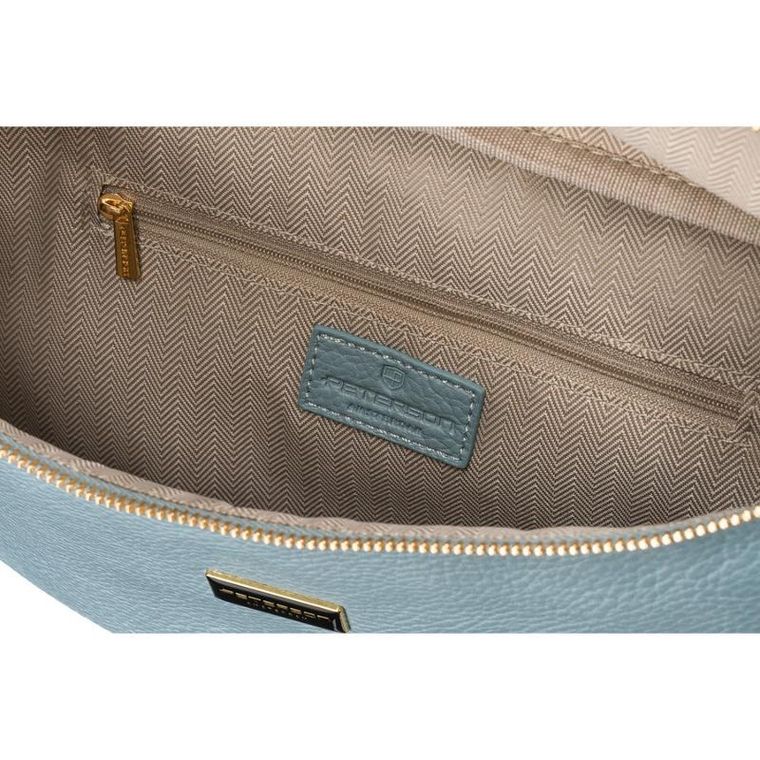 Saszetka na biodro, nerka, niebieska, Peterson