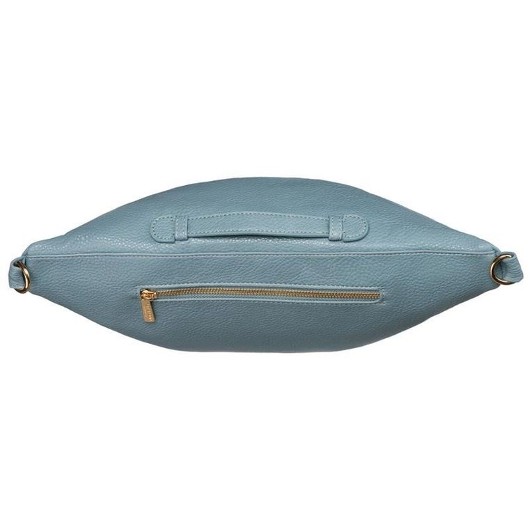 Saszetka na biodro, nerka, niebieska, Peterson