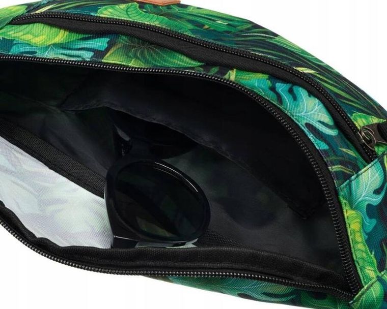 Saszetka na biodro, nerka, zielona, Rovicky