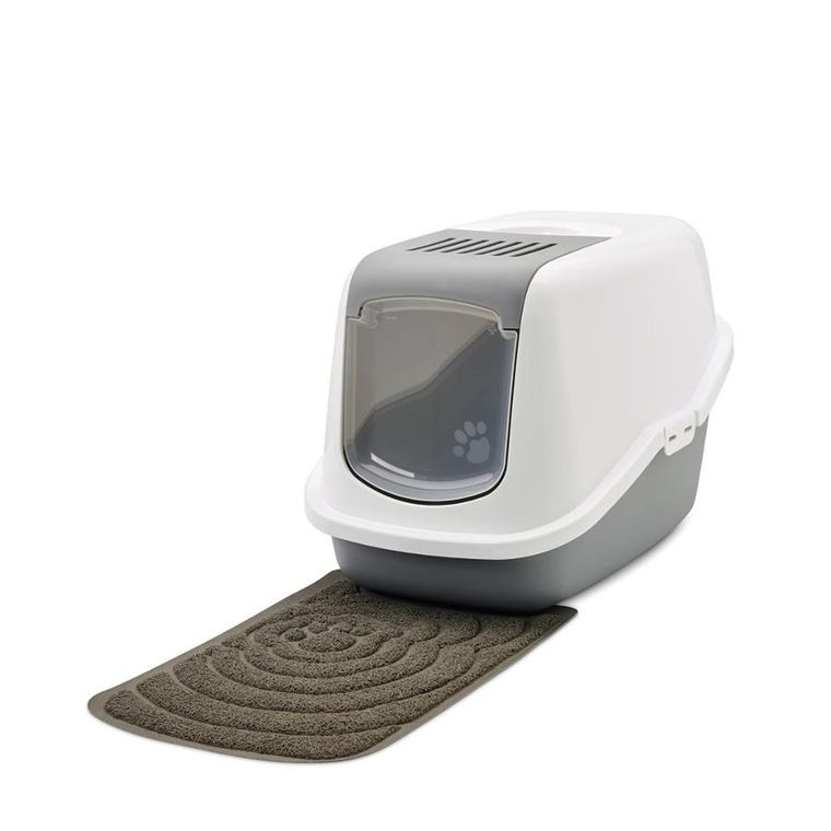 Savic, Nestor, kuweta dla kota, biało-szara