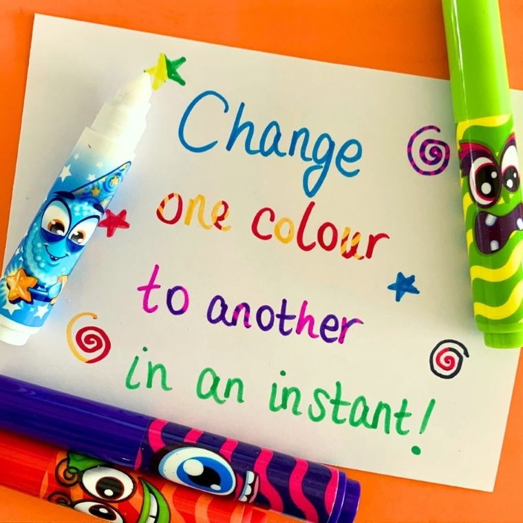 Scentos, pachnące markery, magiczne, 8 kolorów