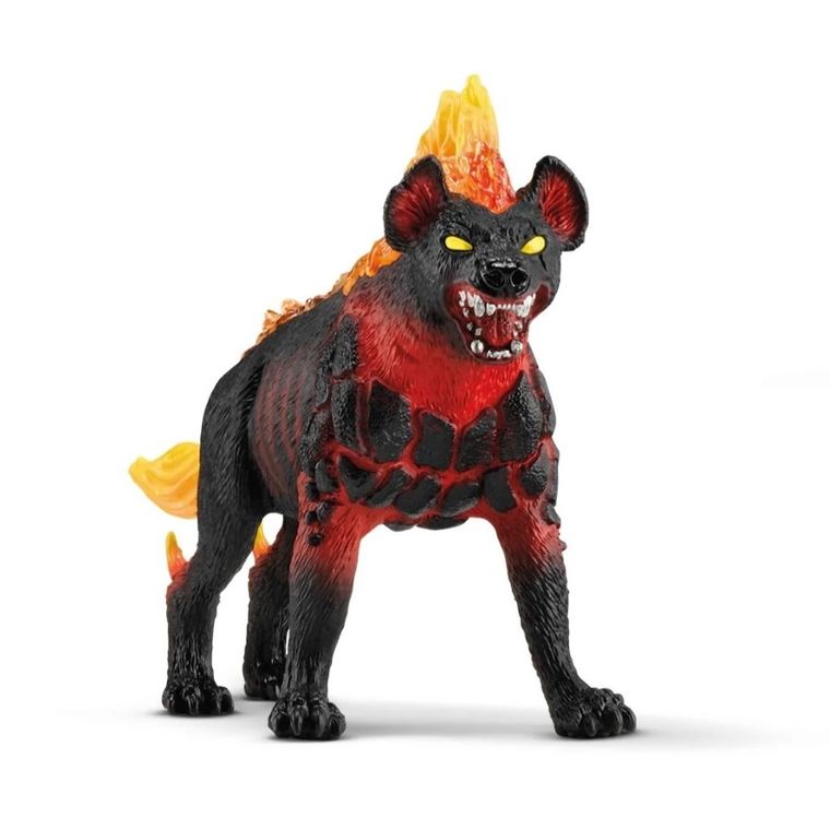 Schleich, Eldrador Creatures, Battle Cave i Hiena z Lawy, zestaw, 42674