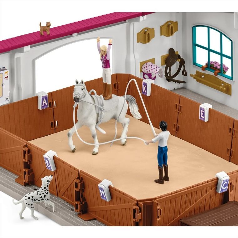 Schleich, Horse Club, Arena Jeździecka Peppertree, zestaw, 42639