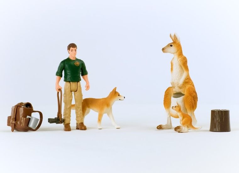 Schleich, Wild Life, Przygody w Australijskiej Głuszy, zestaw, 42550