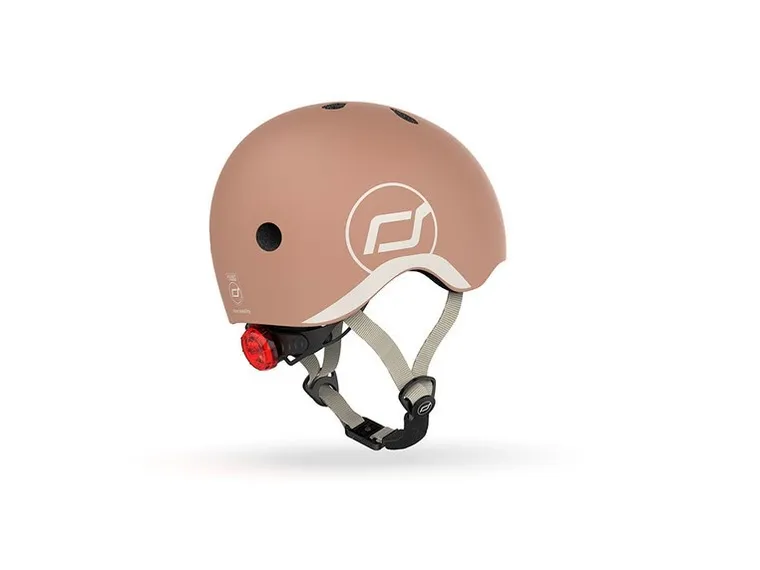 Scoot & Ride, kask ochronny, Mocha, rozmiar 45-51 cm