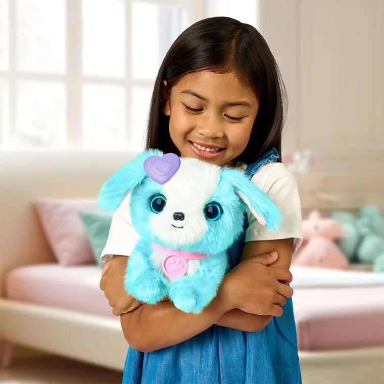 Scruff a Luvs, zwierzaczek kudłaczek, maskotka do kąpania, niebieski, 1 szt.