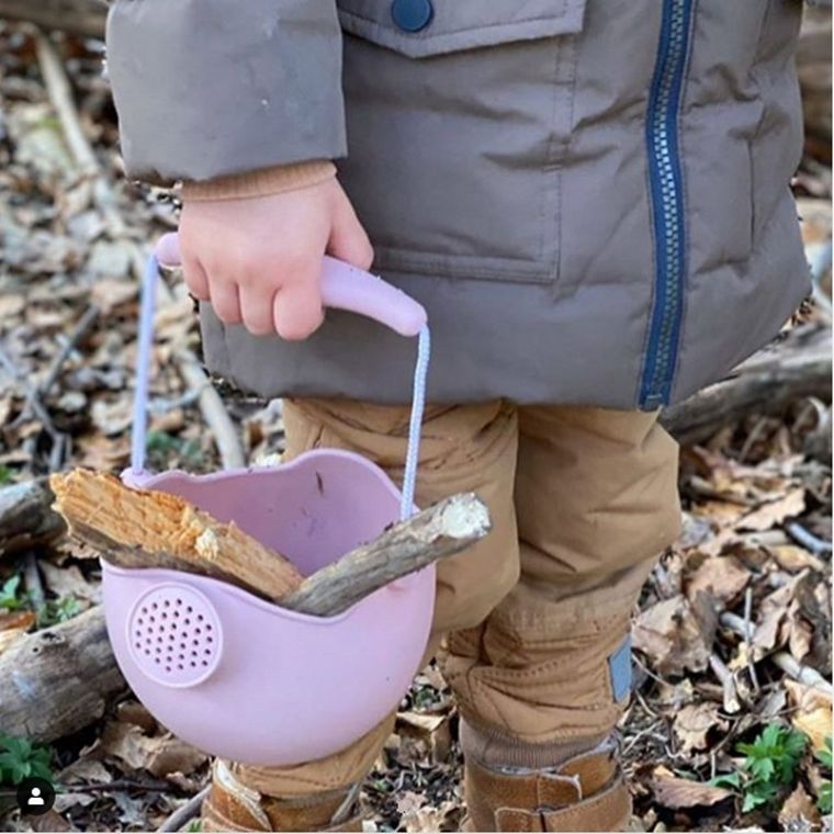 Scrunch, Bucket, wiaderko, konewka, błękitne