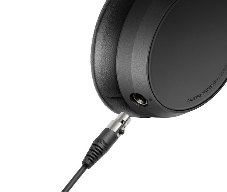 Sennheiser, HD 480 PRO PLUS, słuchawki studyjne zamknięte wraz z etui i akcesoriami